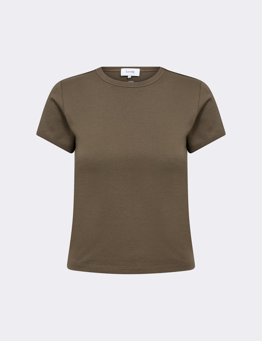 LR-PALOMA 6 T-shirt Brown