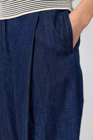 LR-PIETTA 5 Pants Dark blue