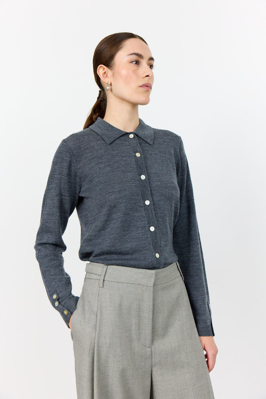 LR-ISMAILA 6 Pullover Dark grey