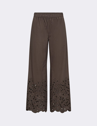 LR-GROLET 6 Pants Dark brown
