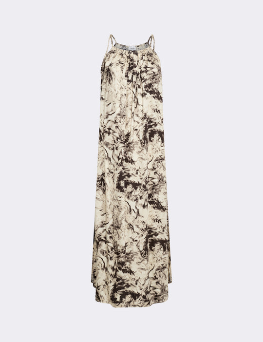 LR-LINDA 1 Dress Dark brown