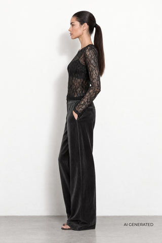 LR-URINA 1 Blouse Black