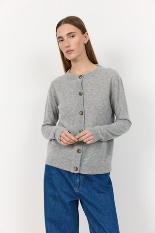 LR-ELOISE 1 Cardigan Light grey