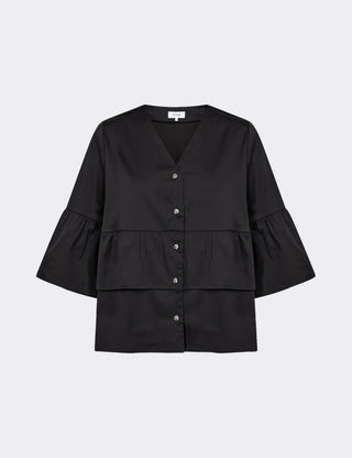LR-ISLA SOLID 148 Blouse Black