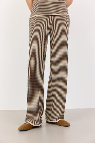 LR-LILY 3 Pants Dark Sand