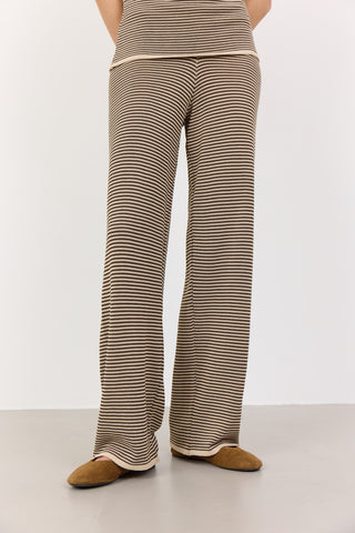 LR-LILY 3 Pants Dark Sand
