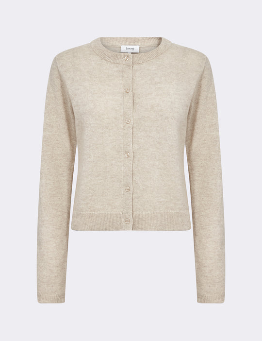 LR-ELOISE 15 Cardigan Light sand