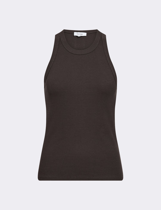 LR-NUMBIA 1 Top Dark brown