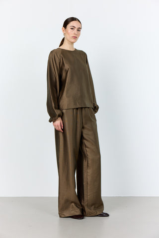LR-NESSA 2 Blouse Light brown