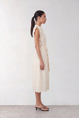 LR-ROSALINA 3 Dress Off white