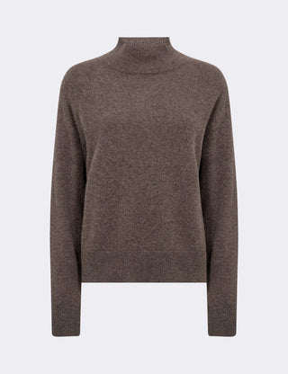 LR-ELOISE 6 Pullover Dark brown
