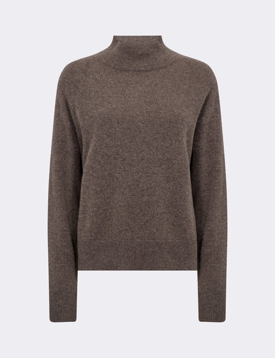 LR-ELOISE 6 Pullover Dark brown