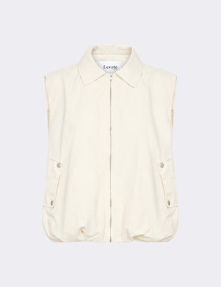 LR-KARRIE 2 Waistcoat Cream
