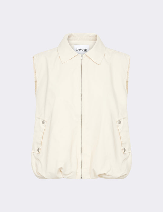 LR-KARRIE 2 Waistcoat Cream