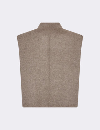 LR-OWA 40 Waistcoat Camel