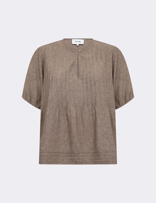 LR-NAJA 54 Blouse Camel