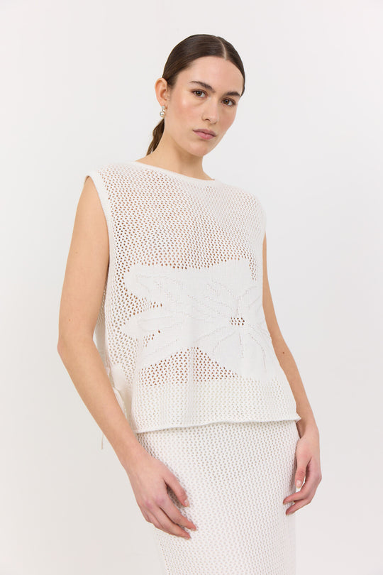 LR-LIAN 3 Blouse Off white