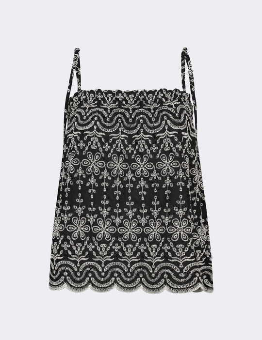 LR-ROSALINA 1 Top Black