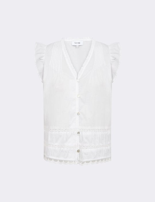 LR-ROSY 2 Blouse White