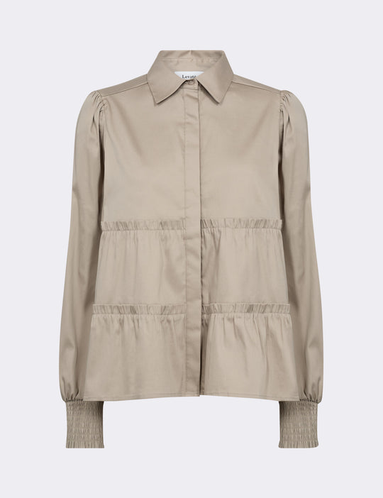 LR-ISLA SOLID 95 Shirt Grey