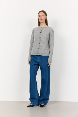 LR-ELOISE 1 Cardigan Light grey