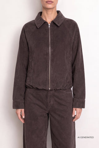 LR-TORI 3 Jacket Dark brown