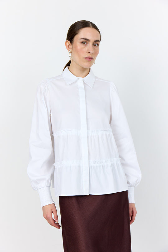 LR-ISLA SOLID 95 Shirt White