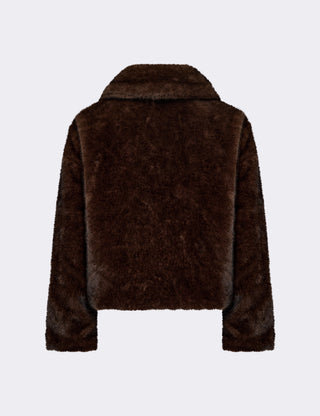 LR-ULLE 1 Jacket Dark brown