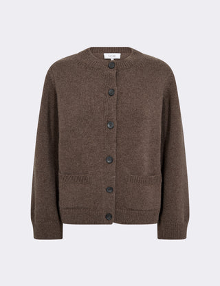 LR-PERLE 9 Cardigan Brown
