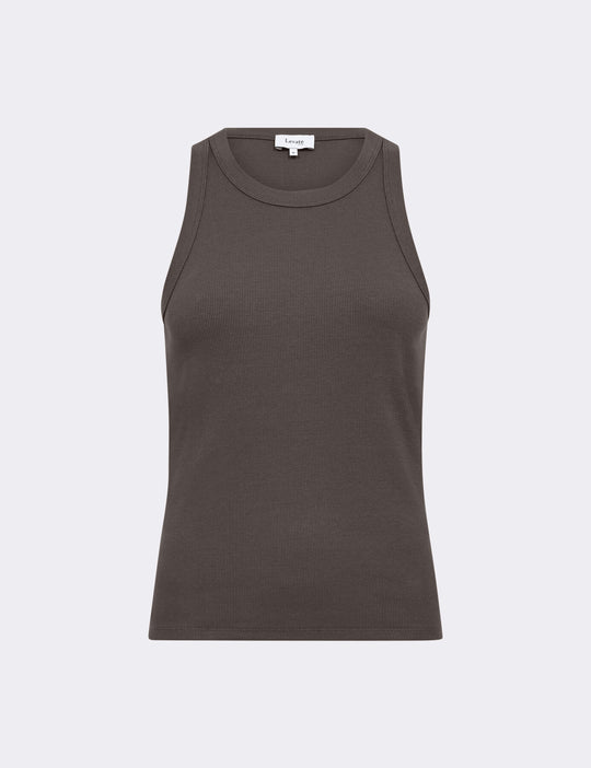 LR-NUMBIA 1 Top Dark brown