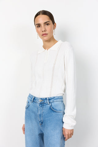 LR-PRIYA 2 Blouse Off white