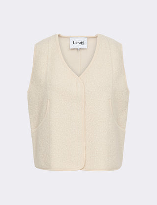 LR-NISSA 1 Waistcoat Off white