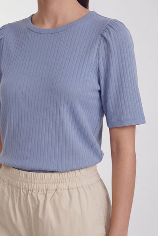 LR-NEDDIE 1 T-shirt Blue