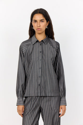 LR-KAYA 1 Shirt Dark brown