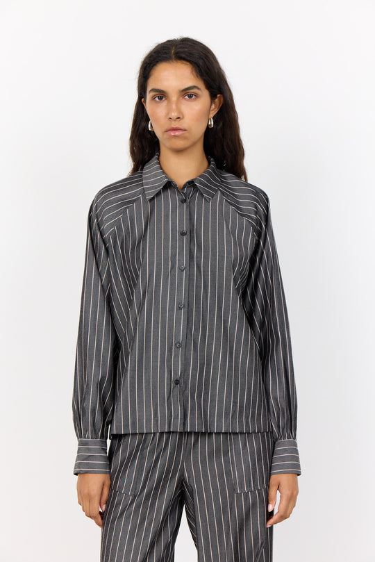 LR-KAYA 1 Shirt Dark brown