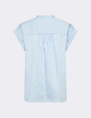 LR-ISLA SOLID 122 Blouse Light blue