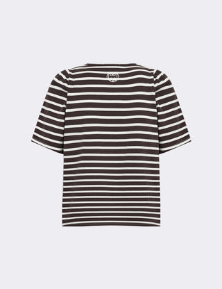 LR-NEDDIE 1 T-shirt Dark brown