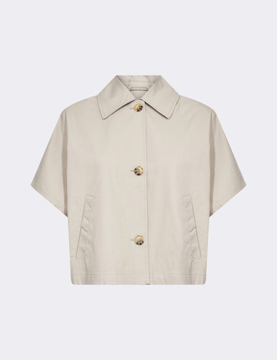 LR-PIPER 1 Waistcoat Light sand