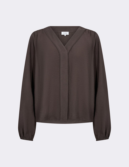 LR-NIKKI 1 Shirt Dark brown