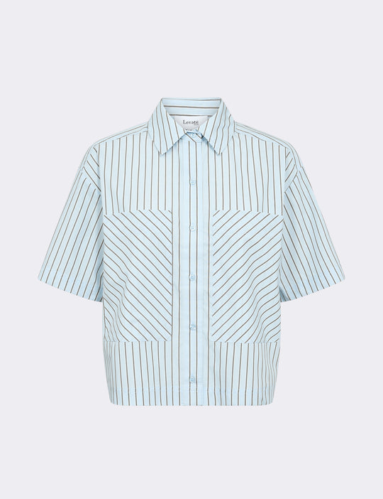 LR-LAUREN 1 Shirt Light blue
