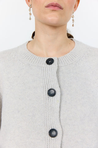LR-PERLE 9 Cardigan Grey