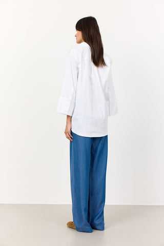 LR-ISLA SOLID 124 Shirt White