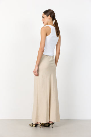 LR-NAJA 43 Skirt Light sand