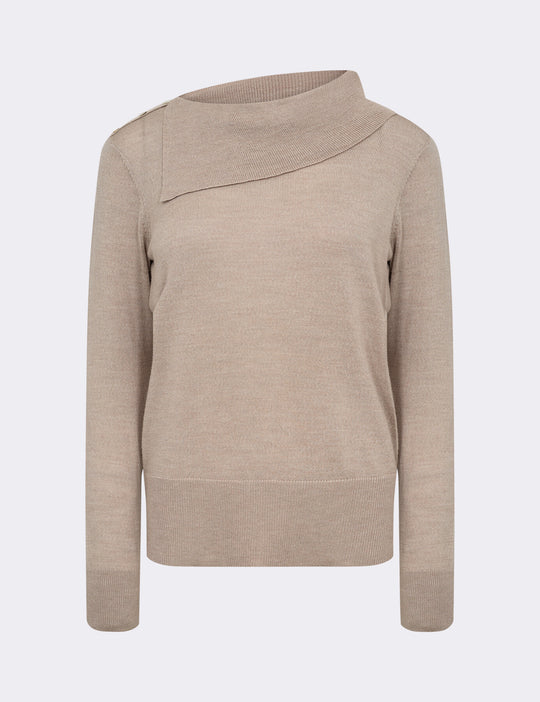 LR-ISMAILA 15 Knit Light brown