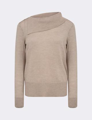 LR-ISMAILA 15 Knit Light brown