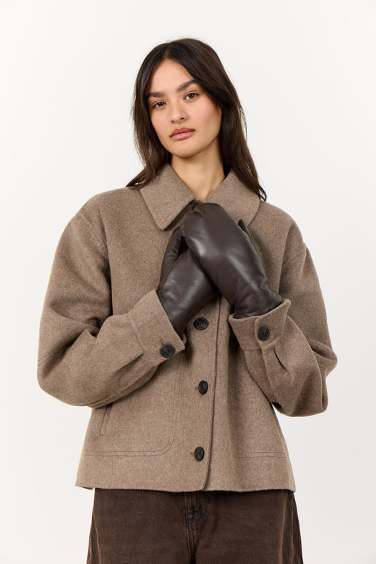 LR-HESTER 1 Gloves Dark brown