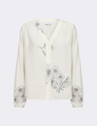 LR-ULRIKKE 2 Blouse Off white