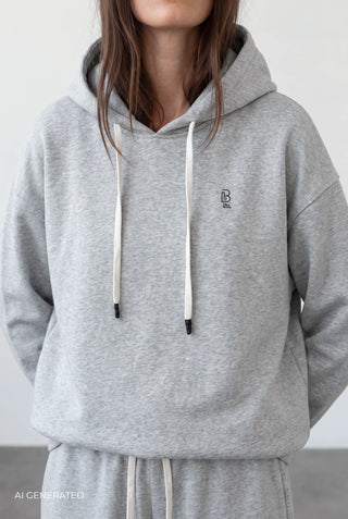 BL-ALESSIA ART 3 Sweatshirt Light grey