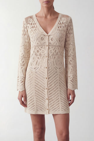 LR-ROSA 1 Dress Light sand
