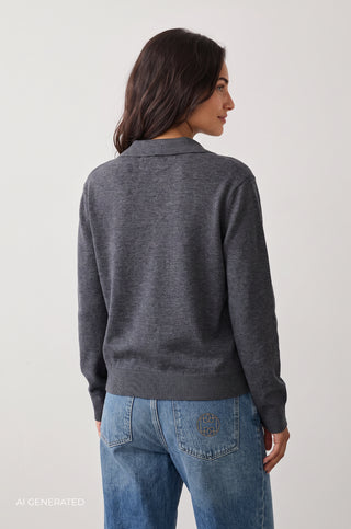 LR-ISMAILA 9 Pullover Dark grey